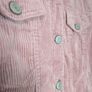 Denim Co Pink Corduroy Sherpa Trucker Jacket Womens Size 12 Image 9