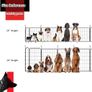 Dog Playpen Indoor/Outdoor 81.3cm High,Portable Puppy Playpen with Easy-Carry Straps,8 Panels Dog Pen Play Pen for Small/Medium Dogs,Rustproof Pet Playpen for Camping RV Yard(with One Door) Image 6