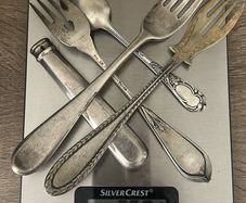 silver fork and other