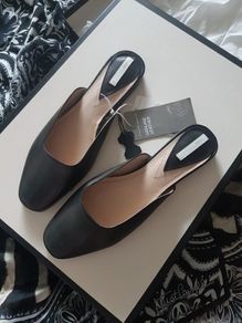 H&m Premium Quality Genuine Leather Mule