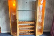 Display cabinet with lights