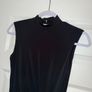 Flounce London High Neck Maxi Dress in Black - size UK 10 Image 4