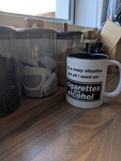 Oasis Inspired Coffee Mug