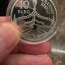 Ha'penny Bridge 10 Euro Silver Coin Image 3
