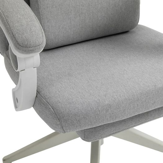 Vinsetto High Back Office Chair Reclining w/ Footrest Grey