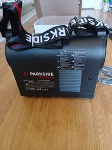 Parkside inverter welder with 1.6mm & 2.4mm tig rods bundle. No gas.