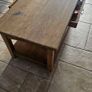 Solid Oak Coffee Table Image 4