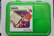 Sistema 1.65L Bento Lunch Box with Yogurt Pot Sandwich Lunchbox Home Office School College