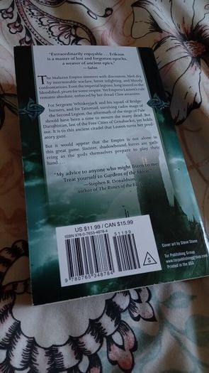 Steven Erikson  Gardens of the Moon: 1  Malazan Book of the Fallen 1