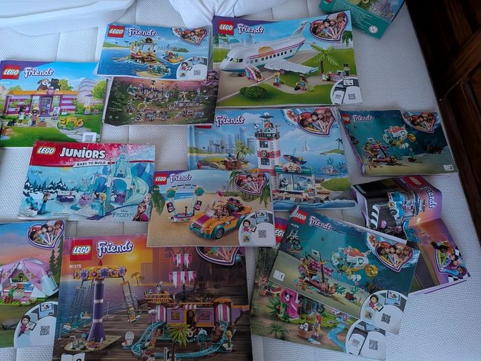 Lego and instruction manuals