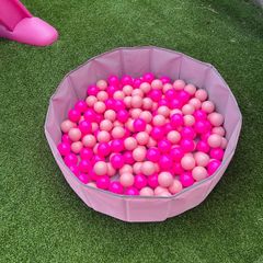Pink ball pit & balls