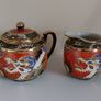 Antique Satsuma Coffee Set Image 6