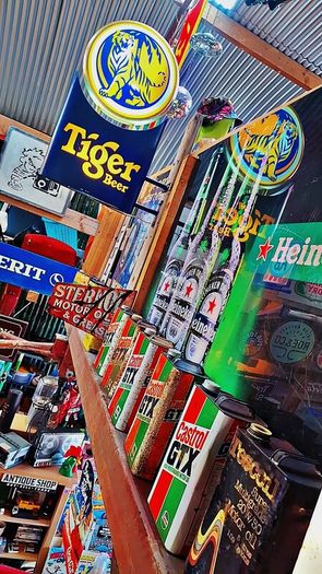 Rare Tiger Beer double sided pub light
