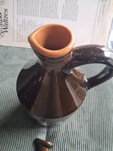Vintage Ceramic Jug With Lid