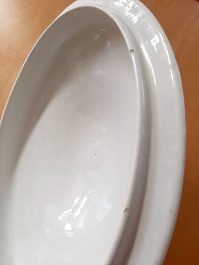 Antique tureen lid