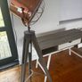 Rose gold Finish Antique Tripod Lamp Image 8
