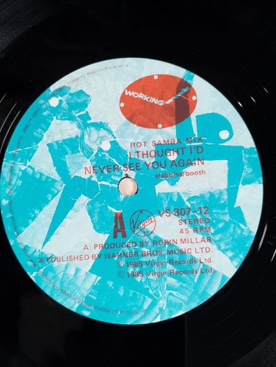 Working Week - I Thought I'd Never See You Again 2 X Vinyl LP (1985) UK First Pressing Smooth Soul Jazz