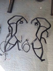 ducati multistrada 950 950s V2 V2s engine bars and lights
