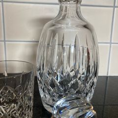 Waterford Crystal Lismore Decanter And Tumblers