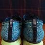 Nike Flyknit Racer blue black 9 44 lightweight runners trainers Image 5