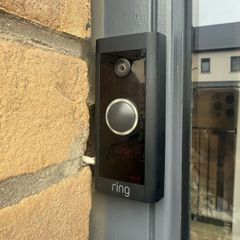 Wired Ring video doorbell with chime