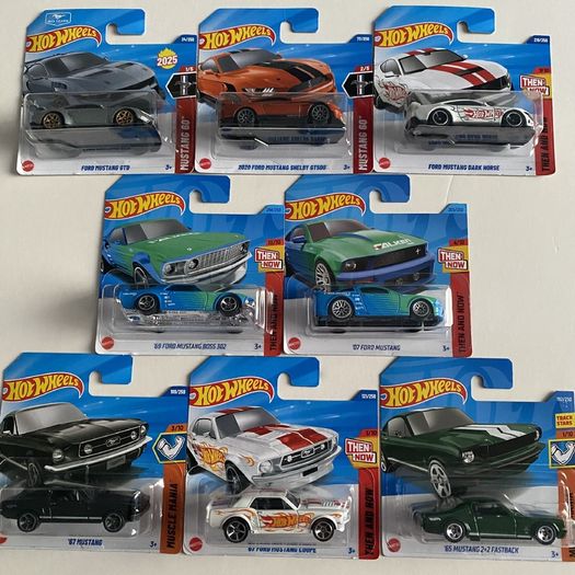Ford Mustang GTD/ Shelby/ Dark Horse/ Boss 302/ Coupe/ Fastback - Hot wheels