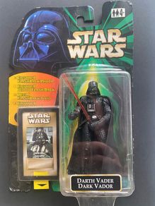 Star Wars Power Of The Force Darth Vader Kenner Action Figure Flashback Card