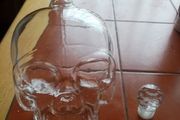 New glass crystal SKULL Decanter 1000ml