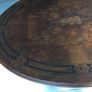 Antique oval table. Top is removable. 48"/122cm x 34"/87cm Image 5