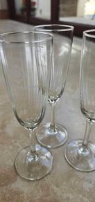 Tenuta S'Anna branded champagne/prosecco flute