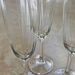 Tenuta S'Anna branded champagne/prosecco flute