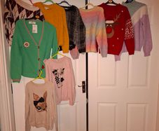 Big bundle of girls jumpers, size 8-10 yo