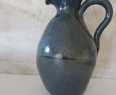 Handmade Pottery  Glazed Pitcher/ Vase