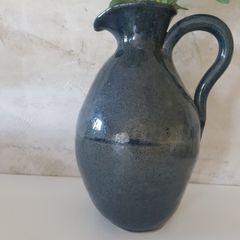 Handmade Pottery  Glazed Pitcher/ Vase