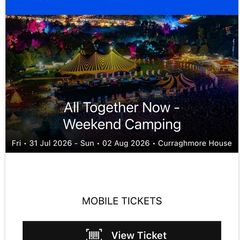 All Together Now Campervan Pass
