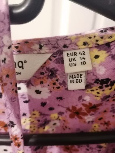 B Young floral wrap dress UK 14