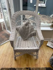 wicker chair