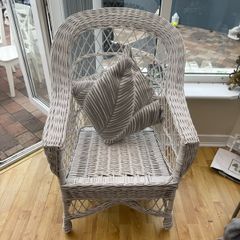 wicker chair