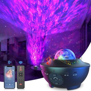Galaxy Projector, Mexllex Star Projector with Remote Control, Night Light Projector with Timer, Bluetooth USB Colour Changing Music Night Light (FREE POSTAGE)