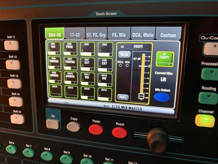 Allen & Heath QuPac Mixer