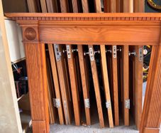 fireplace surround wood