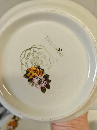 Vintage English Ironstone Tea Set from Royal Brampton
