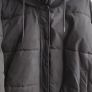 Primark Black Hooded Puffer Jacket Coat Size XL  Worn Once Image 2