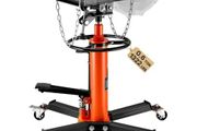 Jack, 600 kg Hydraulic Telescoping Transmission Jack, 81 -170 cm High Lift Floor Jack Stand with Foot Pedal