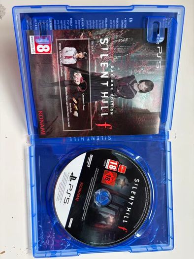 Silent Hill F PS5 game disc