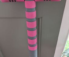 Pink Pogo stick