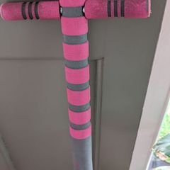 Pink Pogo stick