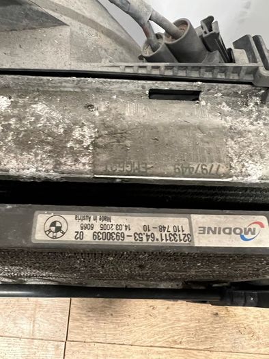 BMW 3 E90 E91 2006 Diesel Radiator set 7797449 120kW GENUINE automatic m47