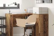 Corner Desk with Door Old wood