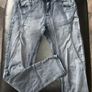 MyChristy grey washed biker jeans Size 40/L Image 8